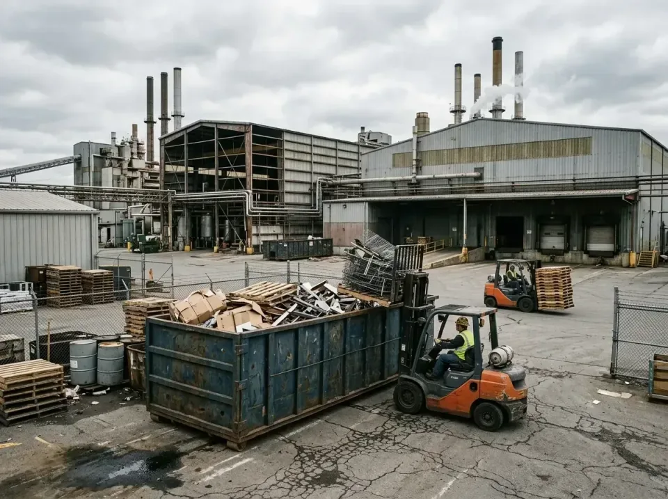 industrial-factory-scrap-conta-003 — frequently asked questions, Cheap Roll-off Dumpster Rentals in Oak Park, MI